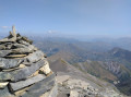 Vue depuis le sommet de la Cime des Torches