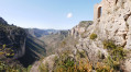 L'Ermitage Saint-Michel et les corniches du Causse Noir