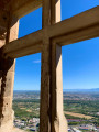 Vue depuis les ruines du château de Crussol