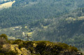Vue depuis les vestiges du château de Mahun