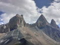 Vue des Aiguilles d'Arves depuis "Sous la Tête de Chat"