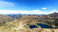 Vue des étangs depuis les hauteurs de Fontargente