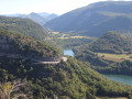vue des falaises de Corveissiat