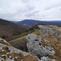 Vue des falaises.
