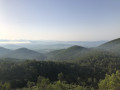 Vue des ruines de Saint Sauveur -