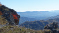 vue du bord de la crête