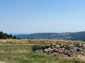 Vue du bruand sur les Alpes