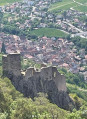 Vue du château de Grisberg