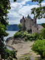 Vue du château du Val