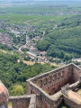Vue du château Saint Ulrich