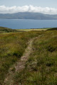 Vue du début de la descente