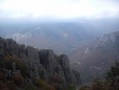 Vue du début de la rando