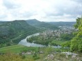 Vue du Doubs de la fente de Babre Vue du Doubs de la fente de Babre