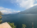 Vue du fond du lac de Garde vers Riva
