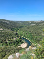 Vue du haut de la falaise