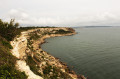 Vue du haut des falaises de Leucate