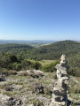 Vue du haut du parcours