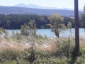 vue du lac au départ