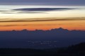 vue du Mont blanc à 200 km !