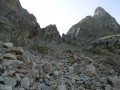 Vue du Pas du Colomb lors de sa descente