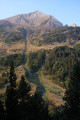 View from the refuge towards the Posets