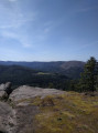 Vue du rocher du corbeau