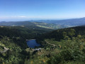 Vue du Lac Vert depuis le GR5