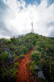 Sur le sentier des éoliennes de Plum