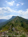 Vue du sommet depuis la crête
