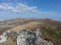 Vue du sommet du Roc de Courlande