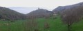 Vue du vallon et du château