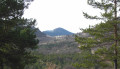Vue du village de Briançonnet et de son chateau