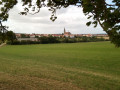 Vue du village de Vry