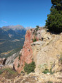 Vue en direction de la Croix