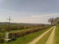 Vue entre le château et Champignolles le Bas