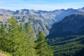 Vue Est de Merlette avant la croix de Crest