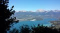 Vue générale sur le lac et son environnement
