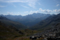 Vue italienne depuis le Col du Mont