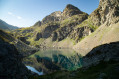 Vue matinale sur le lac du Crozet