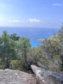 En corniche entre Bonporteau et Le Dattier
