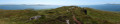 Vue panoramique du sentier de crête
