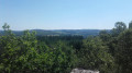 vue panoramique prise sur les hauteurs des roches Mazuras