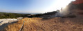 Vue panoramique sur les Biancane de Monterotondo