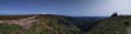 Vue panoramique sur les hauteurs du lac des Truites