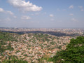 Vue panoramique est sur Yaound&eacute;