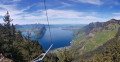 Vue panoramique vers l'ouest