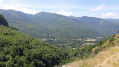 vue pendant la rando avant de descendre