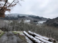 Vue proche de la croix Papin