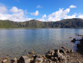 Vue rive lagoa da fogo