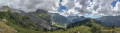 Refuge de Tré de la Tête depuis Notre-Dame de la Gorge